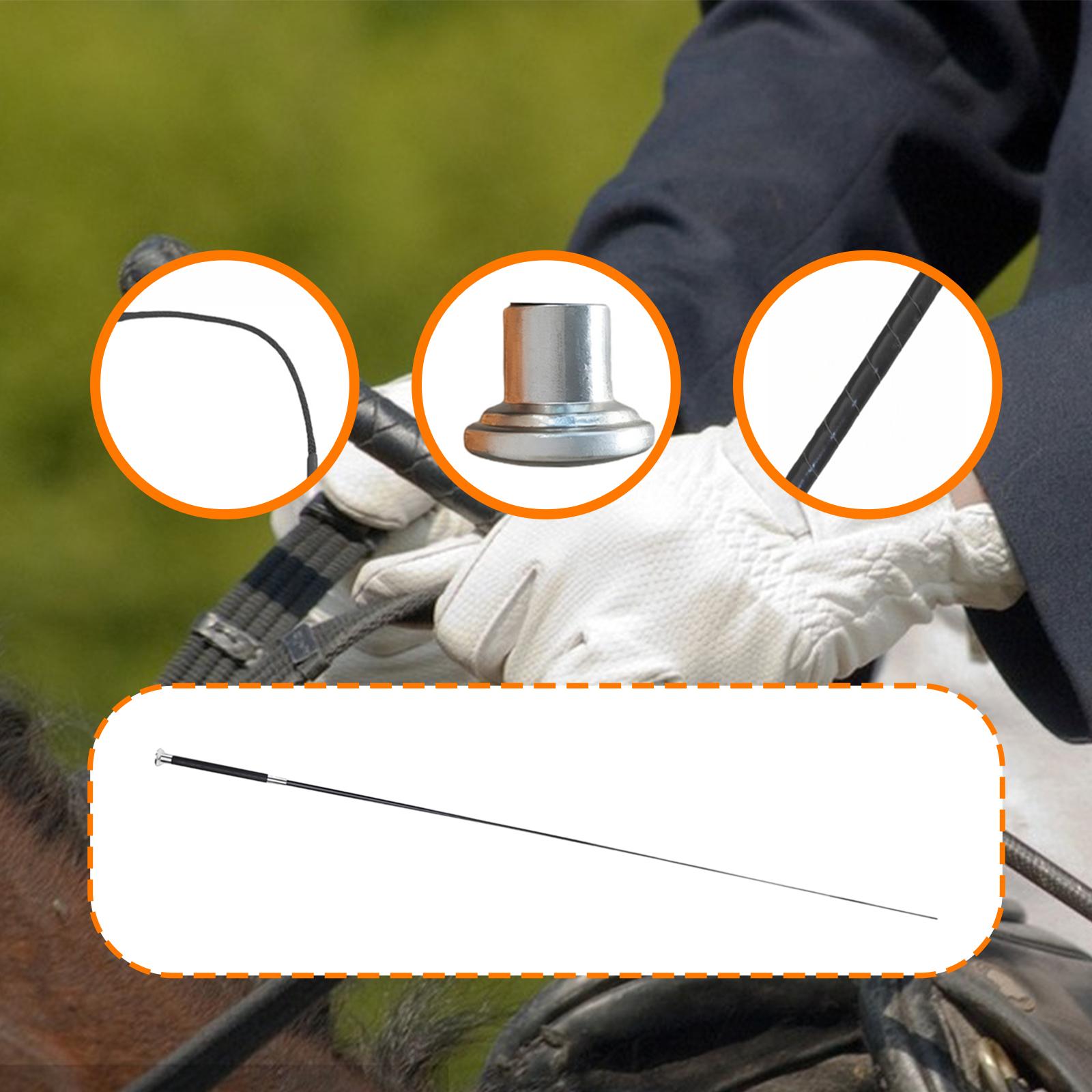 Riding Crop Dressage - Frusta Lunga in Metallo e Nylon