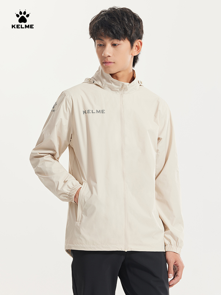 Outdoor Sport Waterproof Jacket - KELME Sports Windbreaker men's Summer antivento