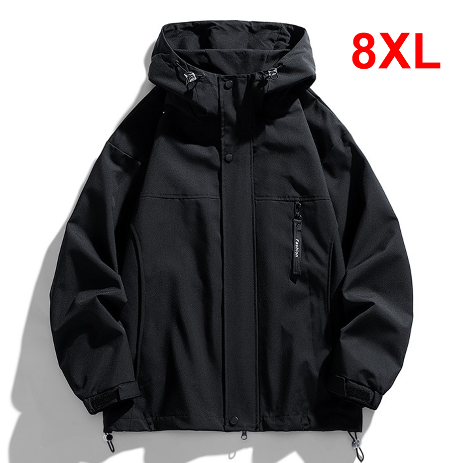 Outdoor Sport Waterproof Jacket - Giacca da campeggio nera da uomo