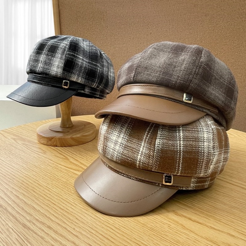 Outdoor Sport Hat - Nuovo cappello ottagonale con griglia Patchwork