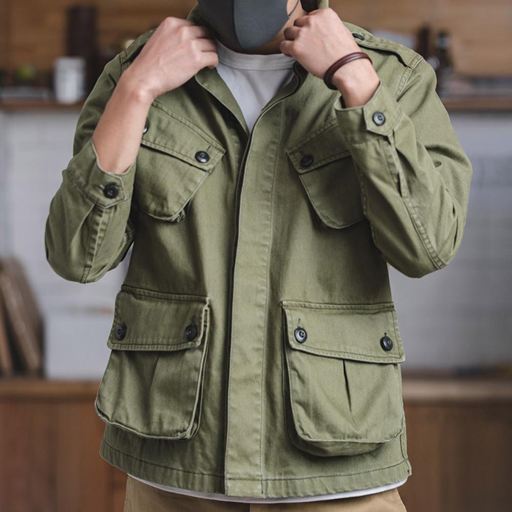 Outdoor Sport Waterproof Jacket - Giacca da Lavoro con Tasche Multiple,