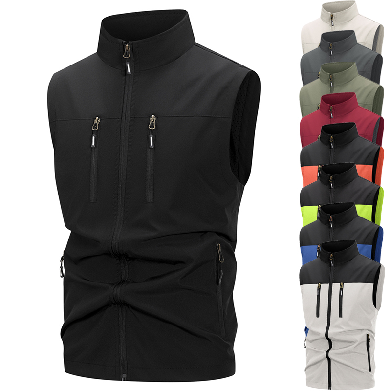 Outdoor Sport Winter Jacket - Gilet softshell leggero da uomo con