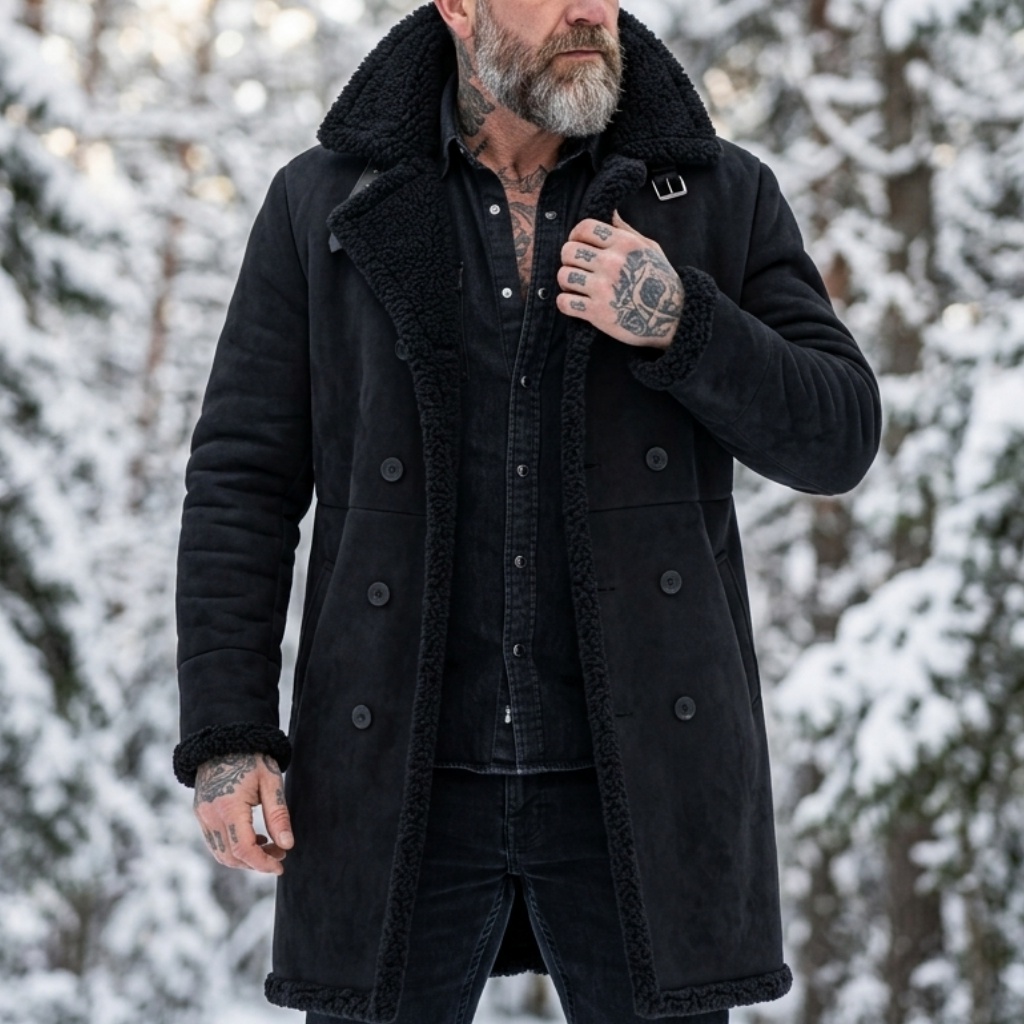 Outdoor Sport Winter Jacket - Giacca Invernale da Uomo in Finta