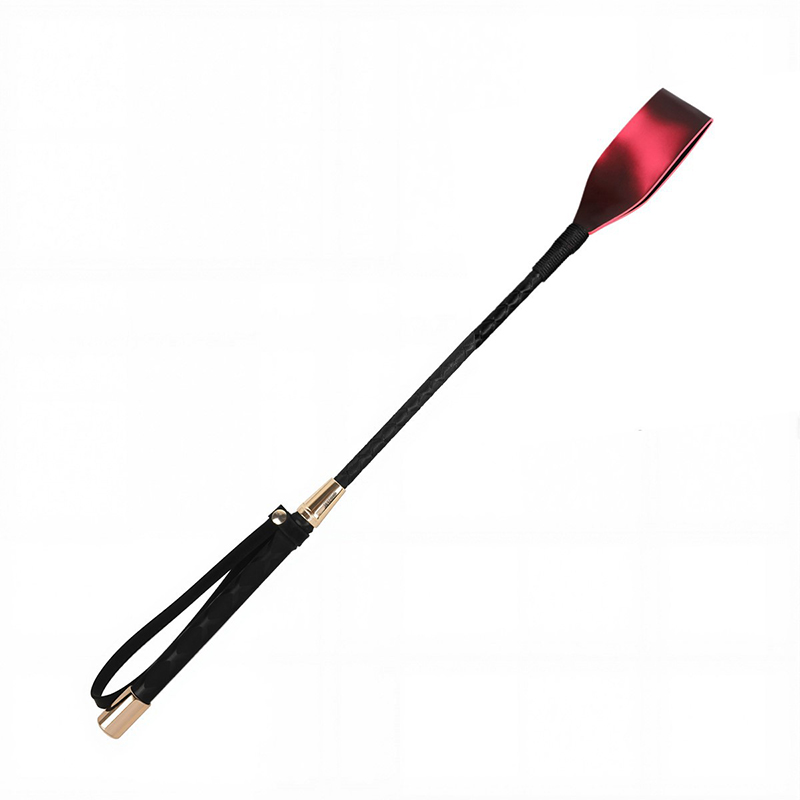 Riding Crop Dressage - Maniglia intarsiata in metallo da 45