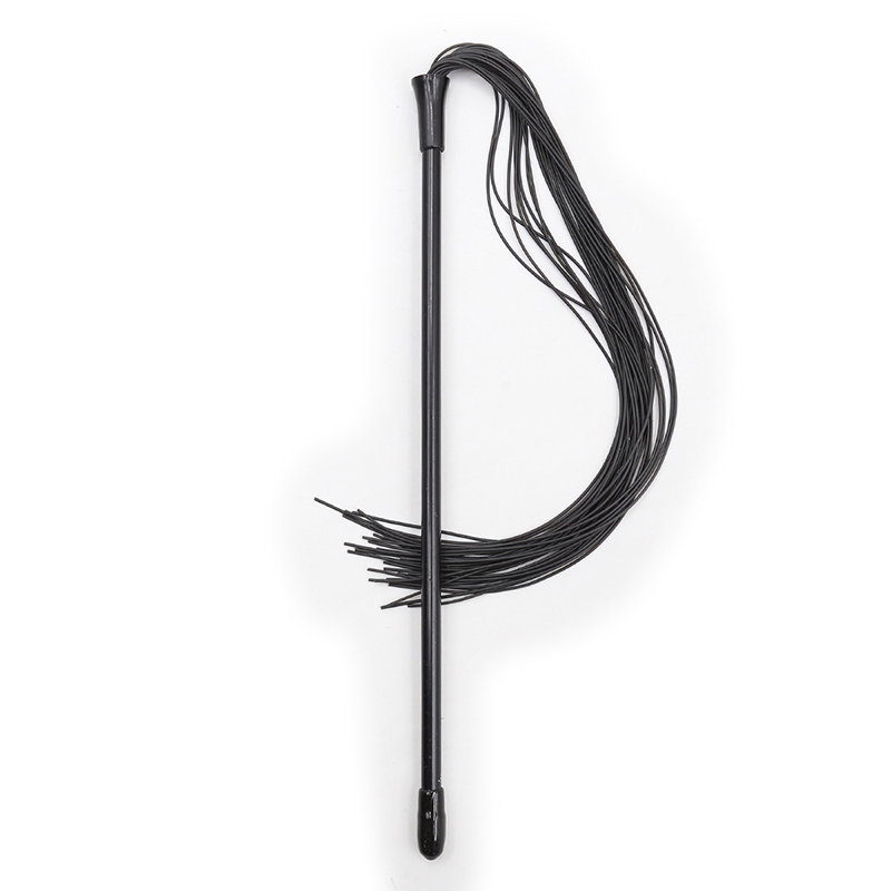 Riding Crop Dressage - 24cm manico in plastica 28cm nappe