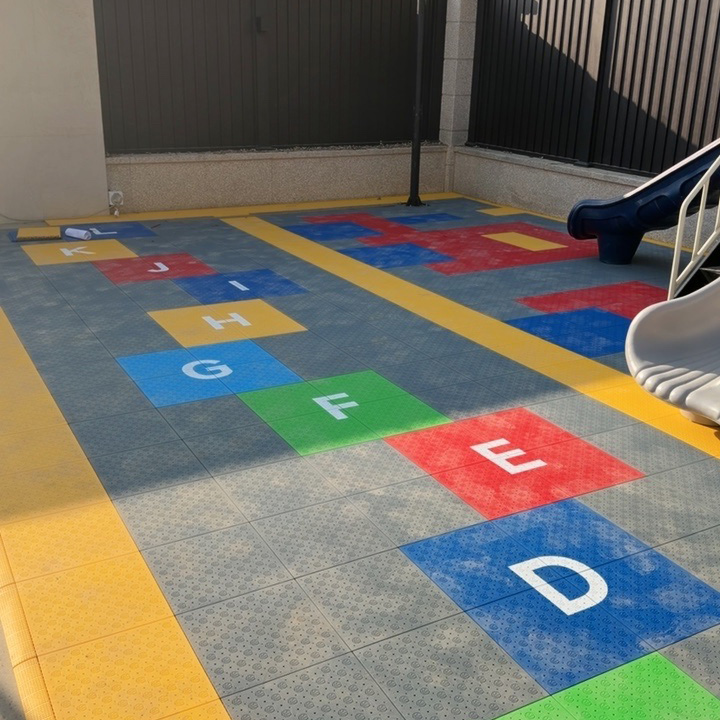 Outdoor Sport Court Tiles - Piastrelle Professionali Interconnesse in PP per