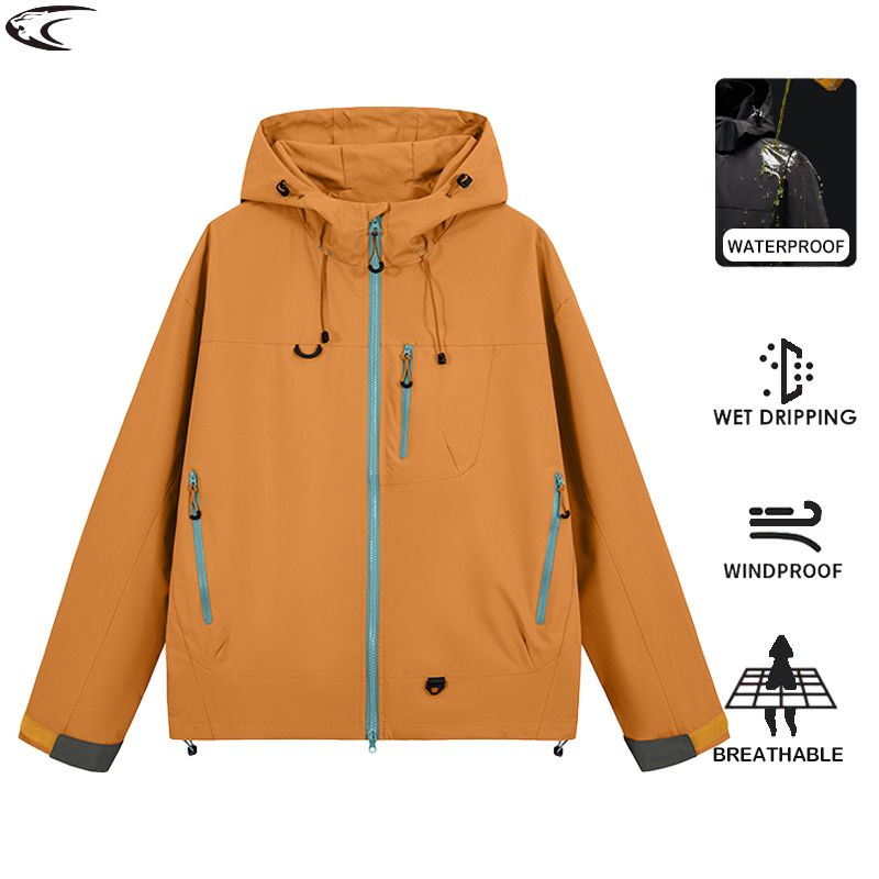 Outdoor Sport Waterproof Jacket - LNGXO Giacca da trekking impermeabile da