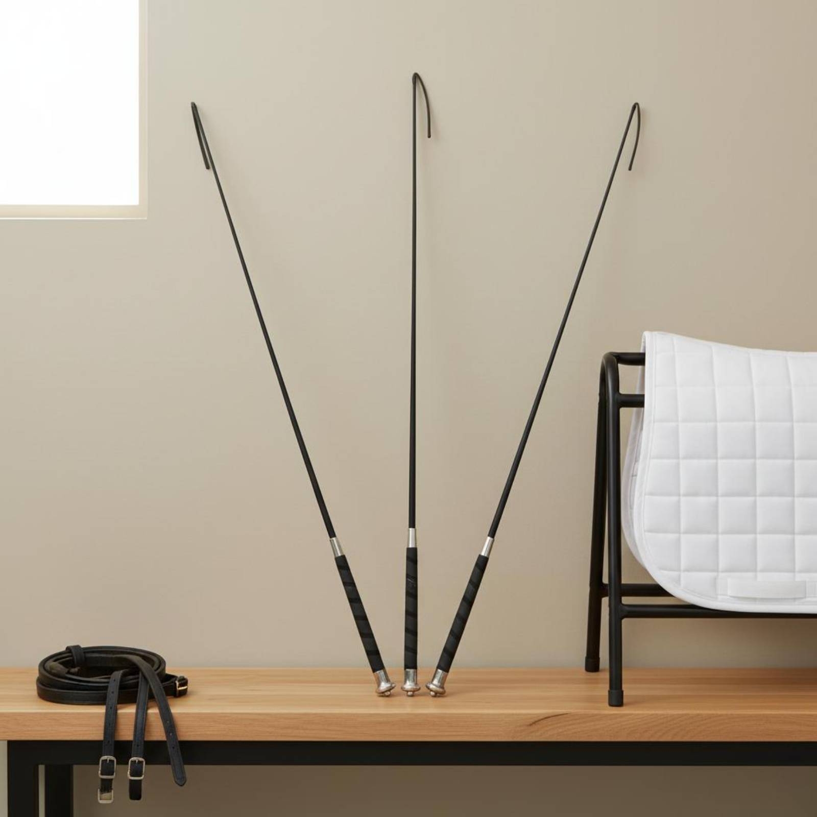 Riding Crop Dressage - Set di 3 Fruste per Addestramento