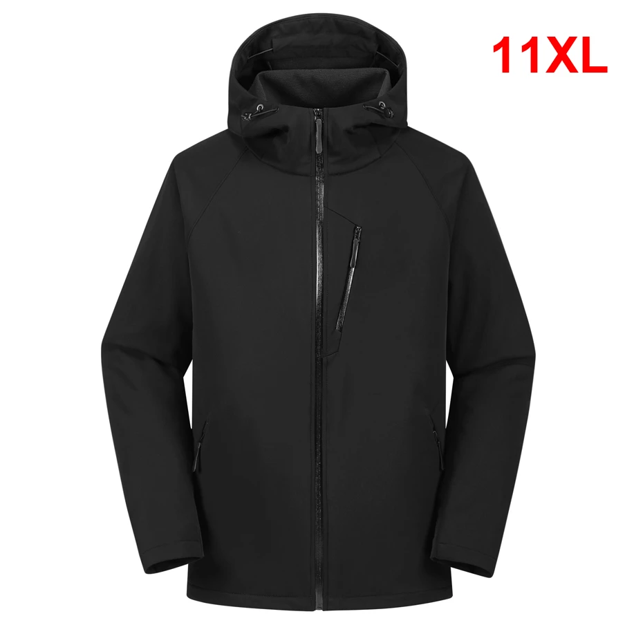 Outdoor Sport Waterproof Jacket - 11XL 10XL Plus Size Giacca a