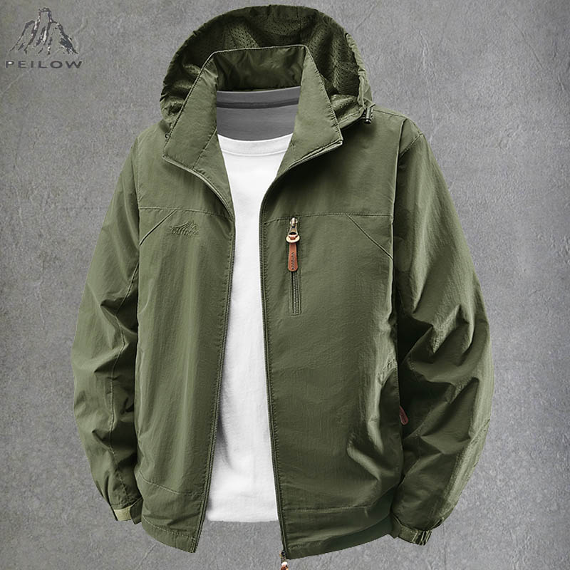 Outdoor Sport Waterproof Jacket - Giacca a vento primavera autunno giacche