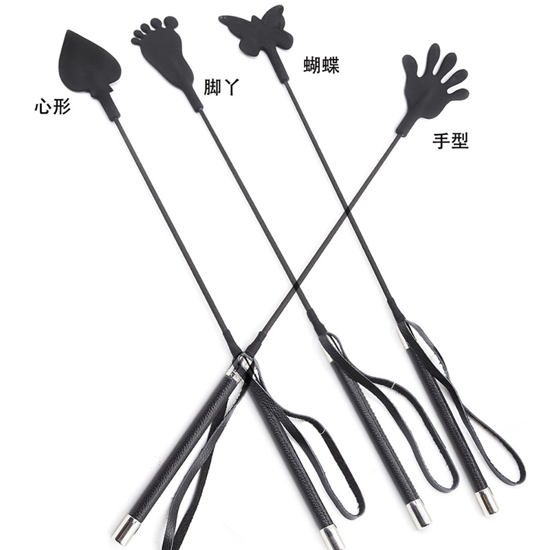 55CM Silicone nero a forma di  - Riding Crop Dressage recensione e prezzo