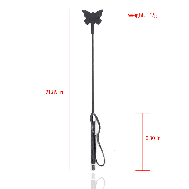 55CM Silicone nero a forma di  - Riding Crop Dressage recensione e prezzo