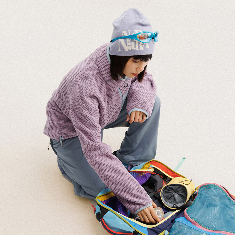 Giacca in Pile Polare con Stri - Outdoor Sport Winter Jacket recensione e prezzo